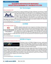 Products and Services Guide to Satellite 2026