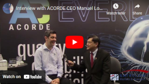 Interview with ACORDE CEO Manuel Lobeira