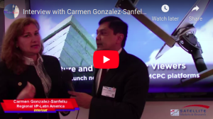 Interview with Carmen Gonzalez-Sanfeliu, Regional VP-Latin America, Intelsat